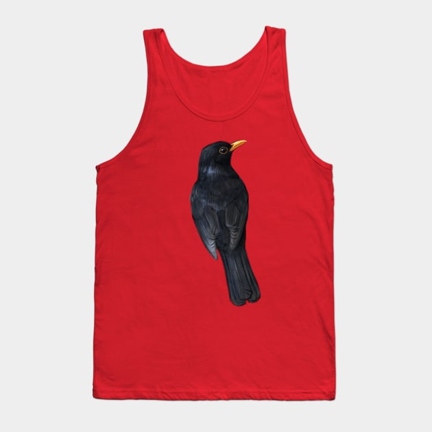 Blackbird Tank Top by GaiaSorrentino